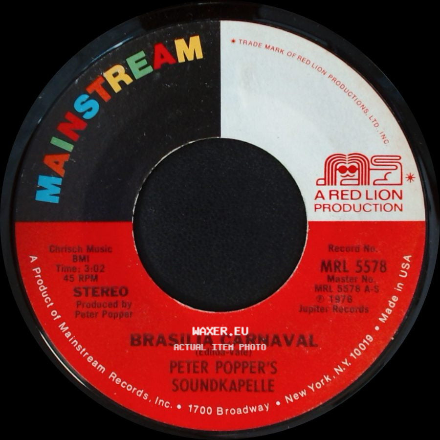 Peter Popper's Soundkapelle - Hava Nagila Carnaval / Brasilia Carnaval side B