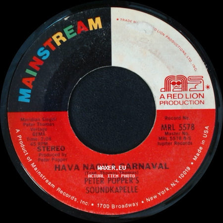 Peter Popper's Soundkapelle - Hava Nagila Carnaval / Brasilia Carnaval side A