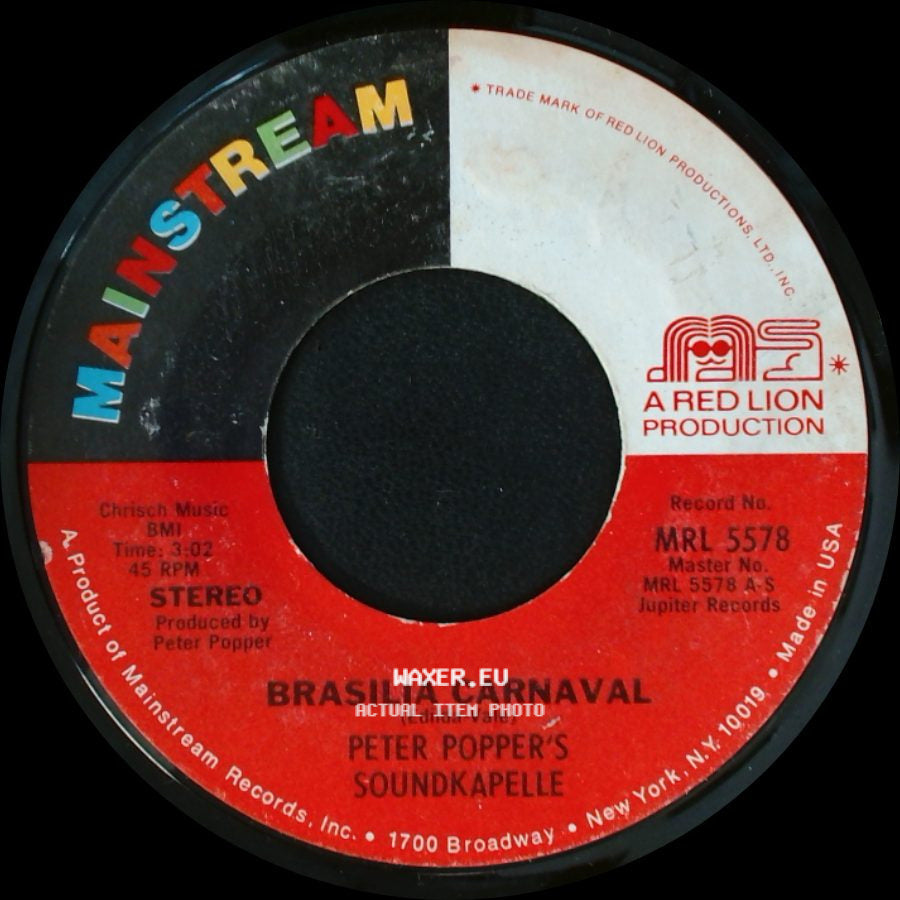 Peter Popper's Soundkapelle - Hava Nagila Carnaval / Brasilia Carnaval side B