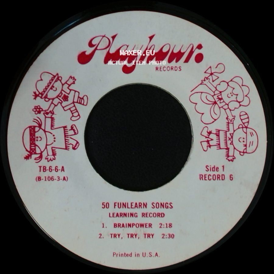 Unknown Artist - 50 Funlearn Songs Learning Record / 50 Funlearn Songs side A