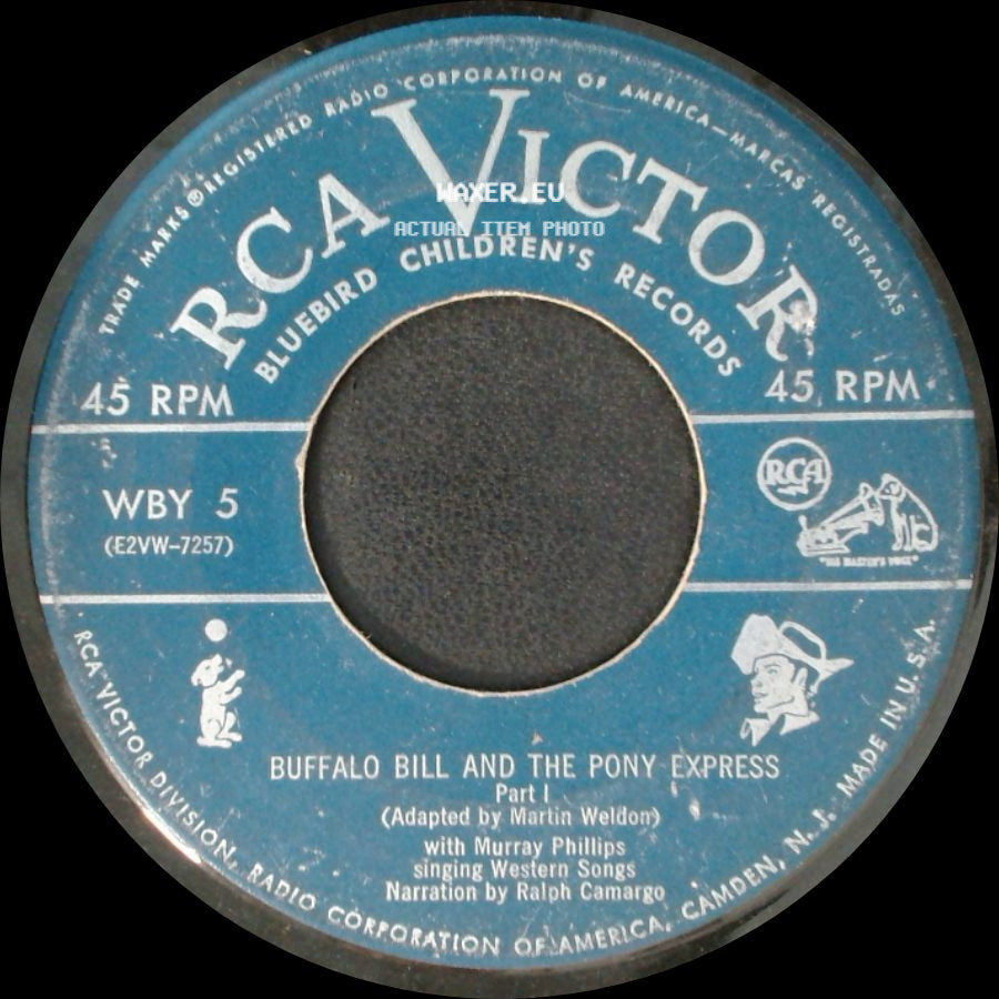 Murray Phillips - Buffalo Bill And The Pony Express / Buffalo Bill And The Pony Express Part 1 side B