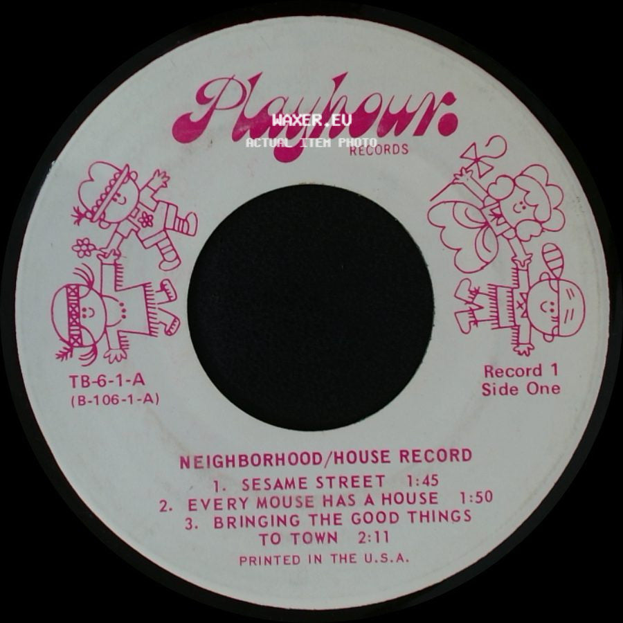 Unknown Artist - Neighborhood/House Record / Neighborhood/House Record side A