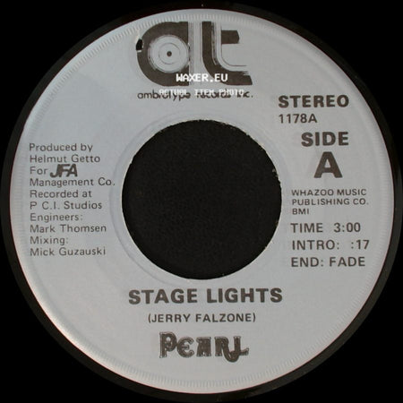 Pearl - Stage Lights / I'll Take Your Money side A