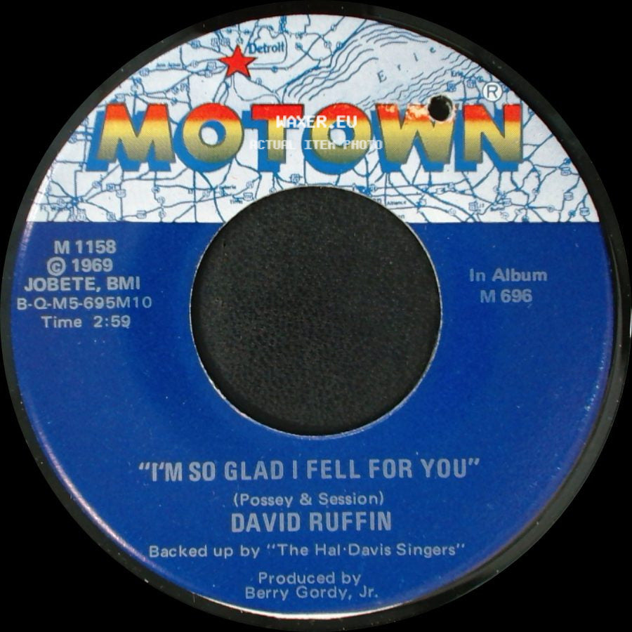 David Ruffin - I'm So Glad I Fell For You / I Pray Everyday You Won't Regret Loving Me side A