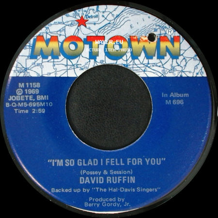 David Ruffin - I'm So Glad I Fell For You / I Pray Everyday You Won't Regret Loving Me side A