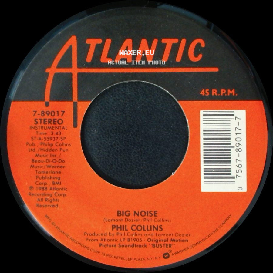 Phil Collins - Big Noise / Groovy Kind Of Love side A