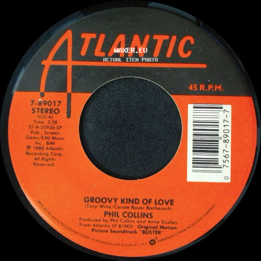 Phil Collins - Big Noise / Groovy Kind Of Love side B