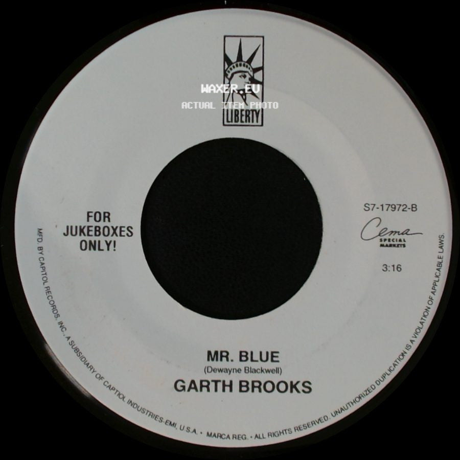 Garth Brooks - Mr. Blue / One Night A Day side A