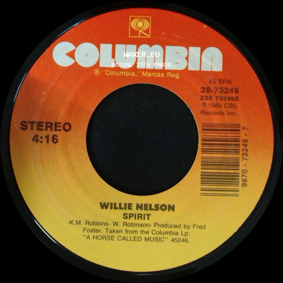 Willie Nelson - The Highway / Spirit side B