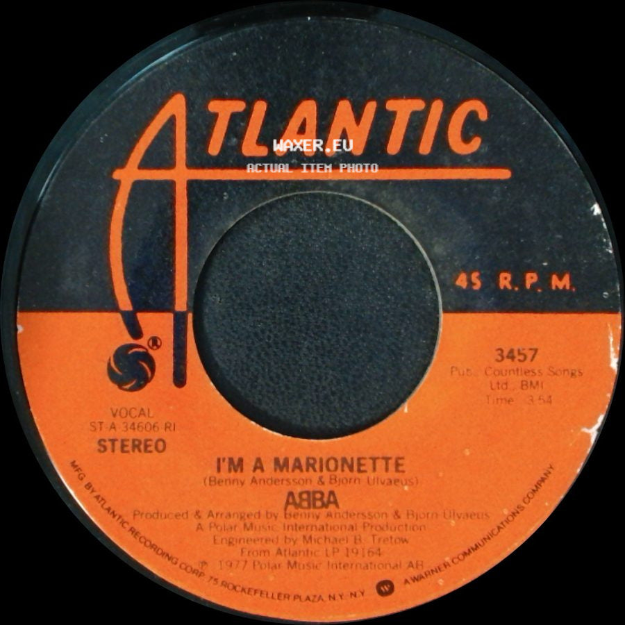 Abba - I'm A Marionette / Take A Chance On Me side A