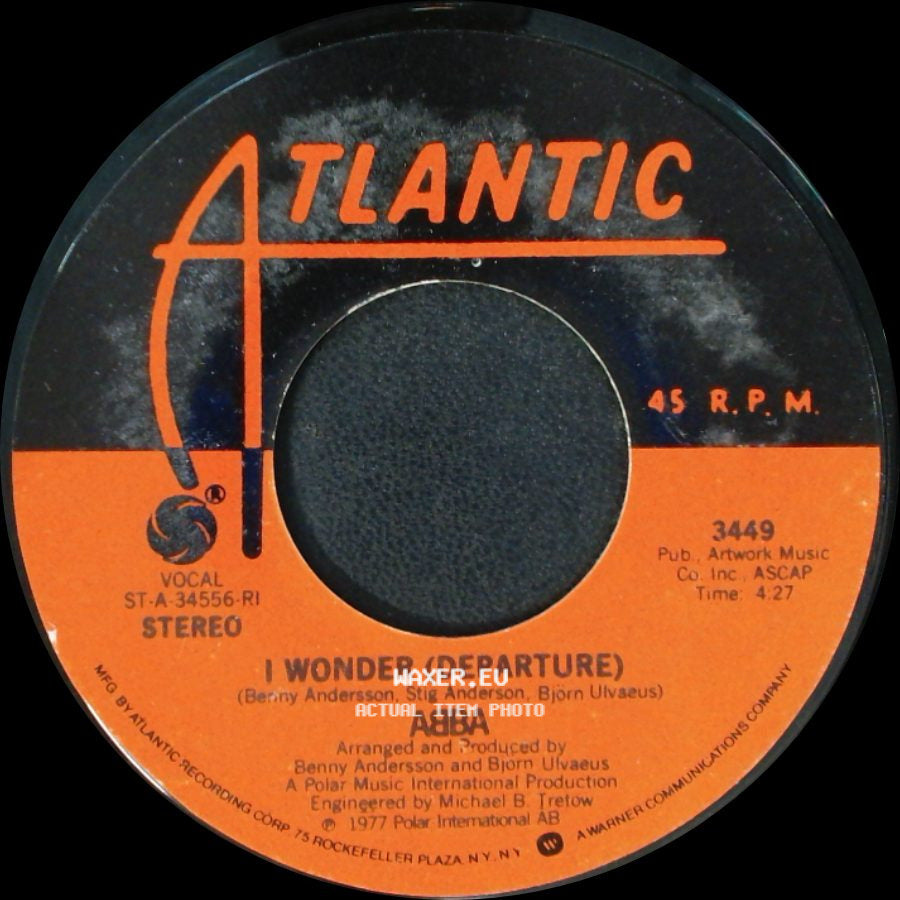 Abba - The Name Of The Game / I Wonder (Departure) side B