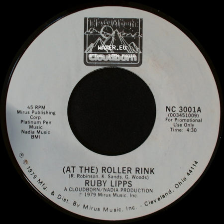 Ruby Lipps - (In The) Summertime / (At The) Roller Rink side B
