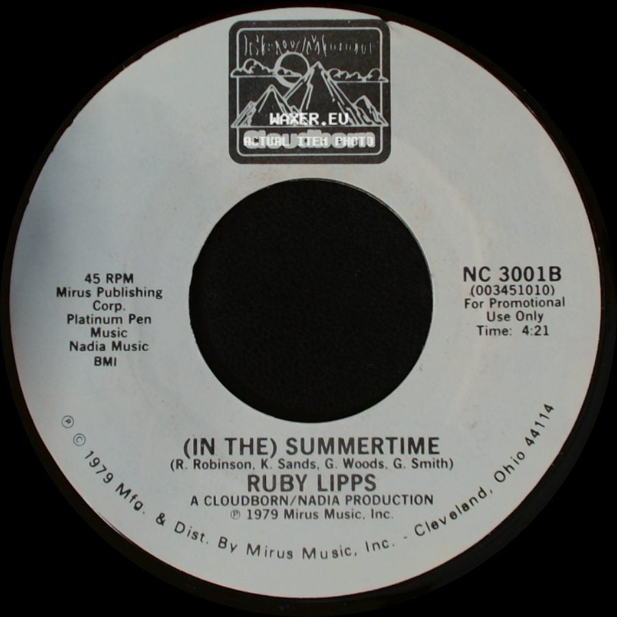 Ruby Lipps - (In The) Summertime / (At The) Roller Rink side A