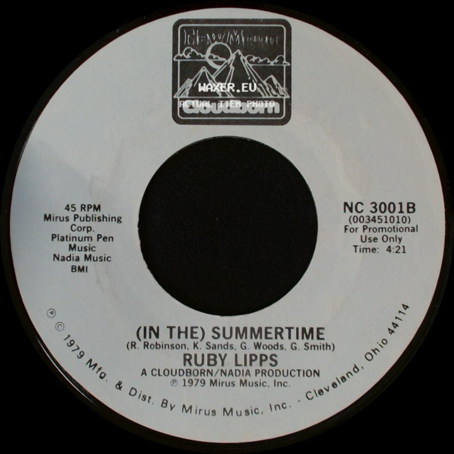 Ruby Lipps - (In The) Summertime / (At The) Roller Rink side A