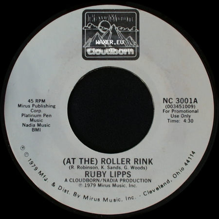Ruby Lipps - (In The) Summertime / (At The) Roller Rink side B