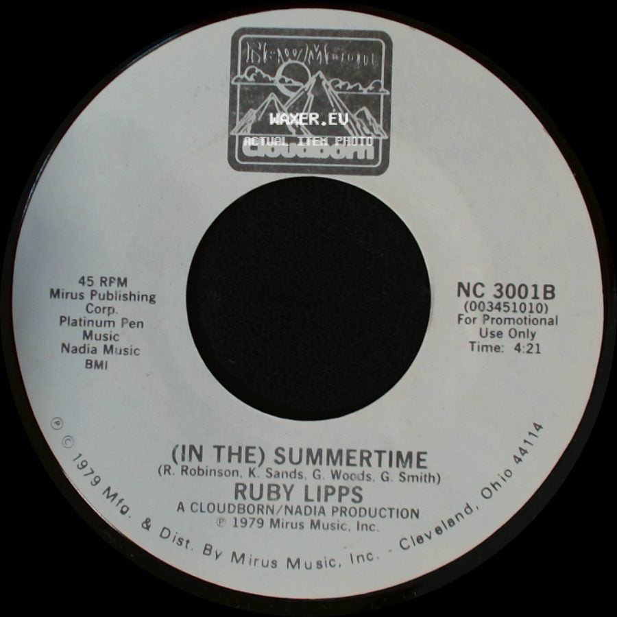Ruby Lipps - (In The) Summertime / (At The) Roller Rink side A
