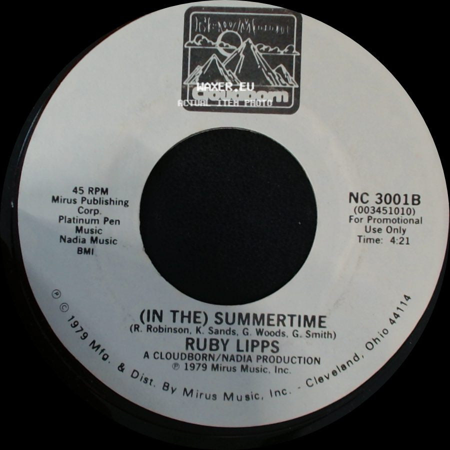 Ruby Lipps - (In The) Summertime / (At The) Roller Rink side A