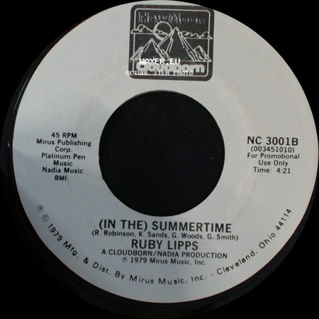 Ruby Lipps - (In The) Summertime / (At The) Roller Rink side A