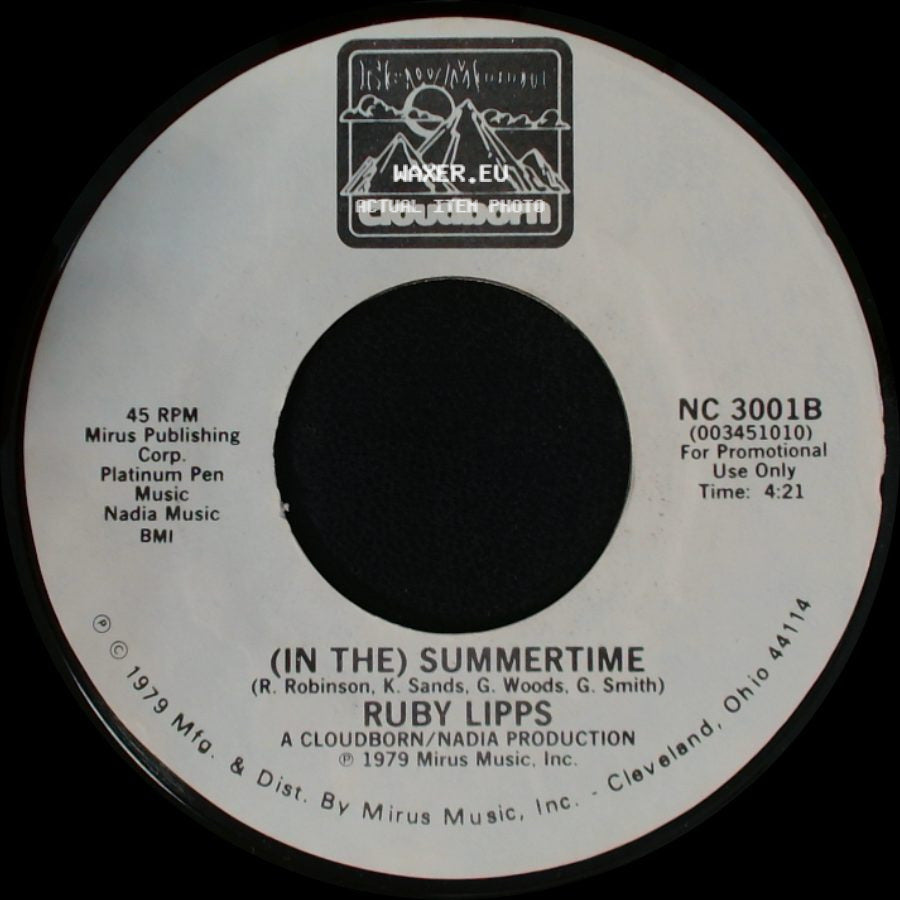 Ruby Lipps - (At The) Roller Rink / (In The) Summertime side B
