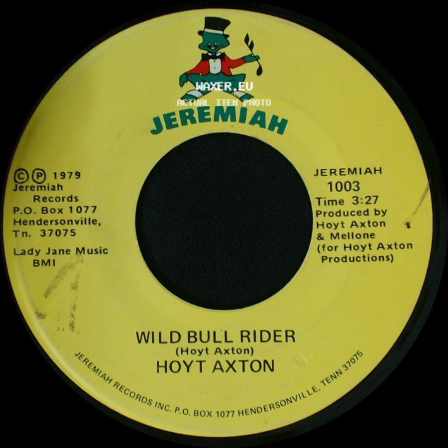 Hoyt Axton - Torpedo / Wild Bull Rider side B