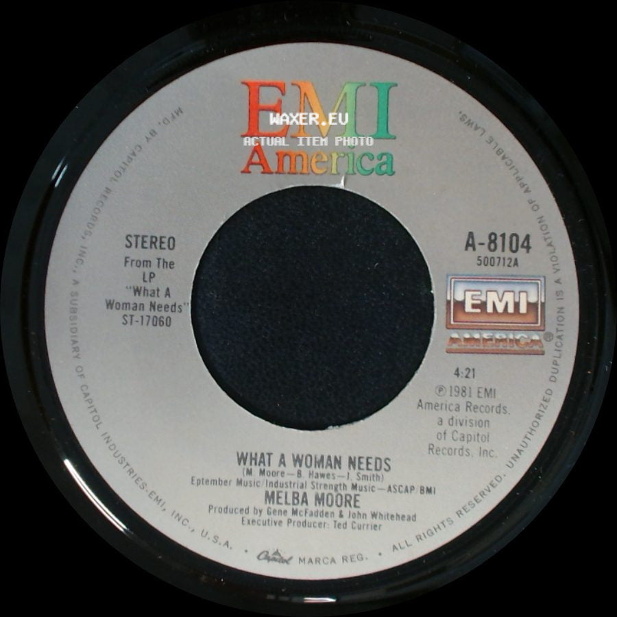 Melba Moore - What A Woman Needs / Let's Stand Together side A