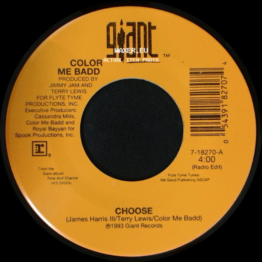 Color Me Badd - Choose / Choose side A