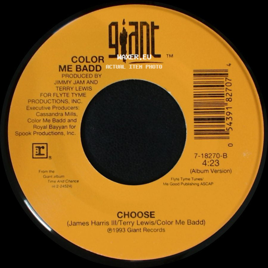Color Me Badd - Choose / Choose side B