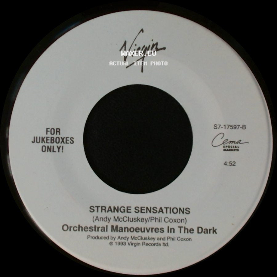 Orchestral Manoeuvres In The Dark - Strange Sensations / Dream Of Me (Based On "Loves Theme") side A