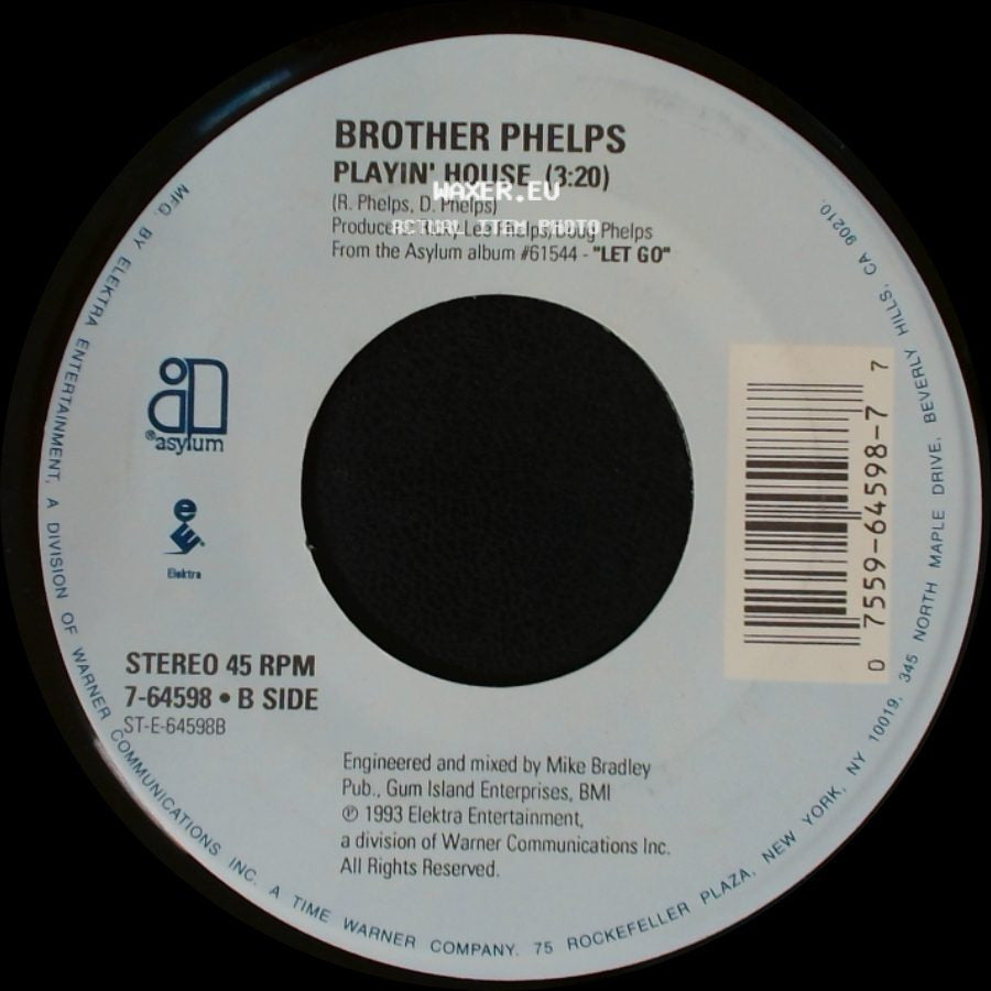 Brother Phelps - Were You Really Livin' (2:46) / Playin' House side B