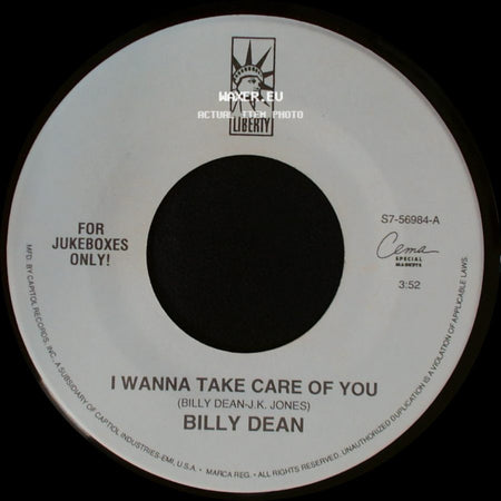 Billy Dean - I'm Not Built That Way / I Wanna Take Care Of You side B