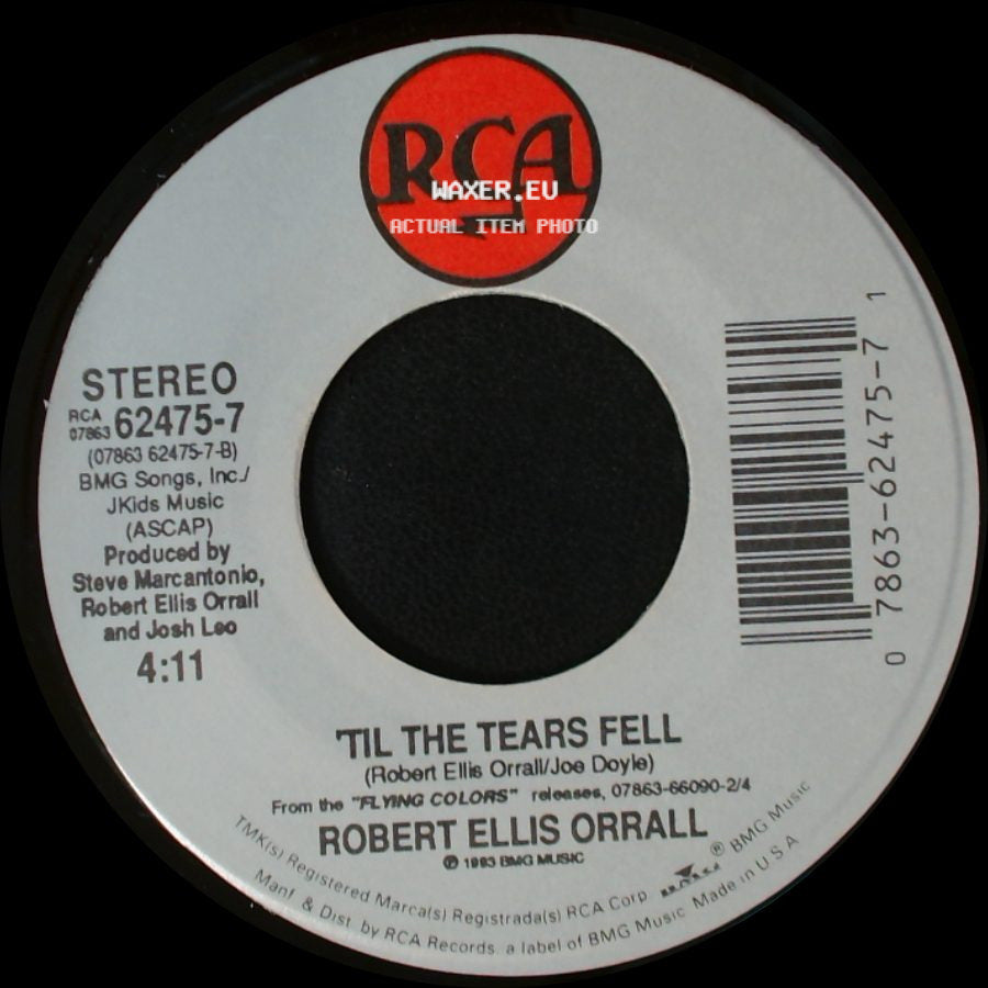Robert Ellis Orrall - A Little Bit Of Her Love / Til The Tears Fell side B
