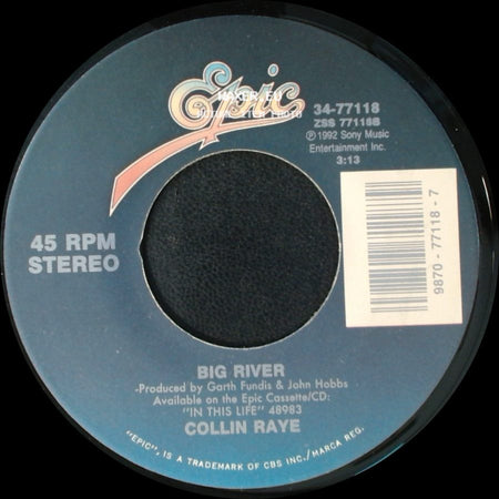 Collin Raye - Big River / That Was A River side A