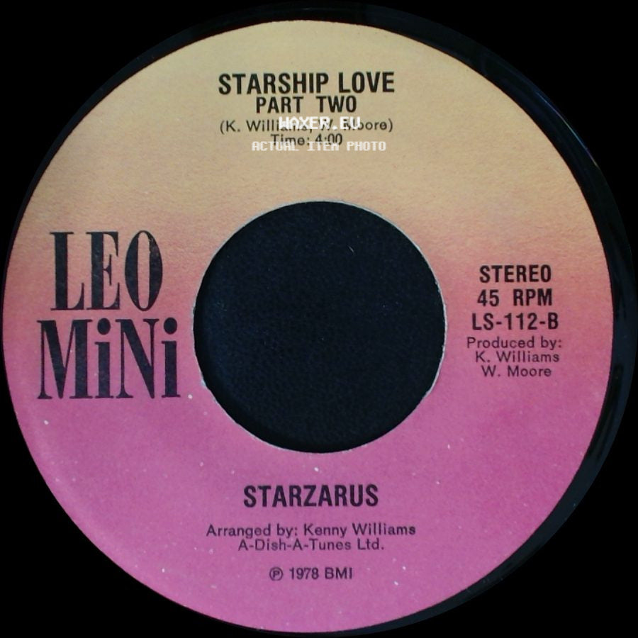 Starzarus - Starship Love Part Two / Starship Love side A
