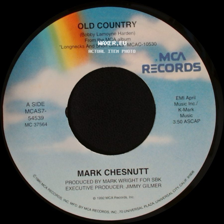 Mark Chesnutt - Old Country / Talking To Hank side A