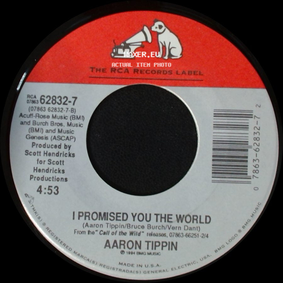 Aaron Tippin - I Promised You The World / Whole Lotta Love On The Line side A