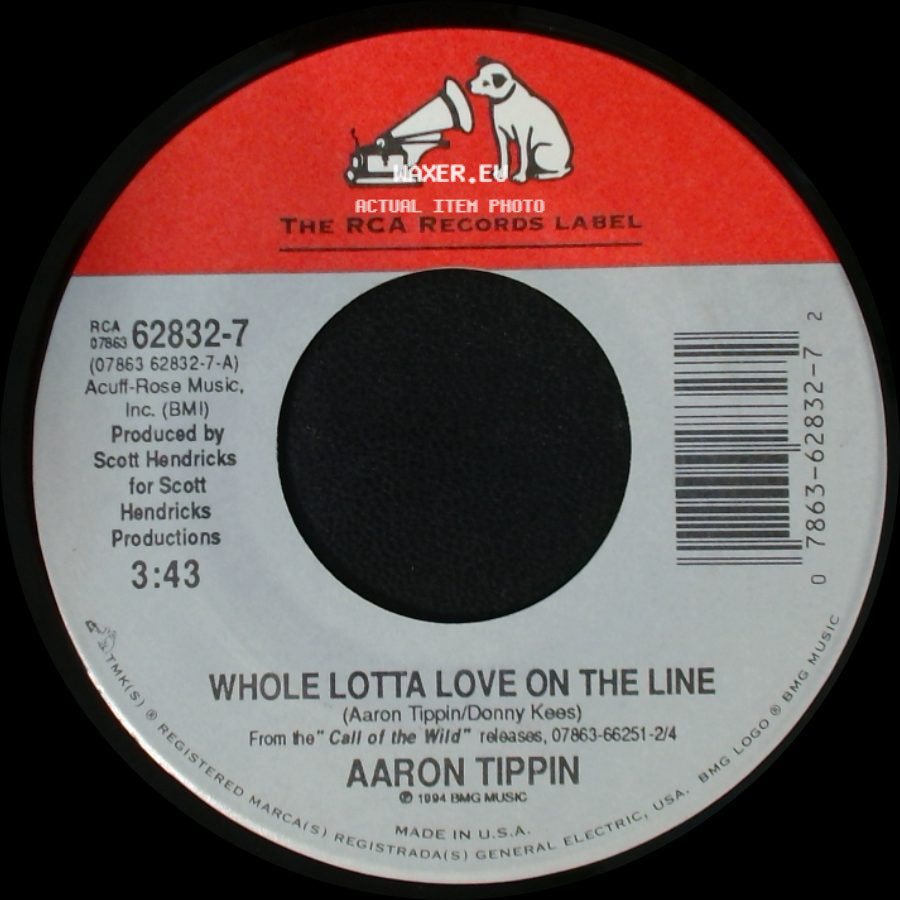 Aaron Tippin - I Promised You The World / Whole Lotta Love On The Line side B
