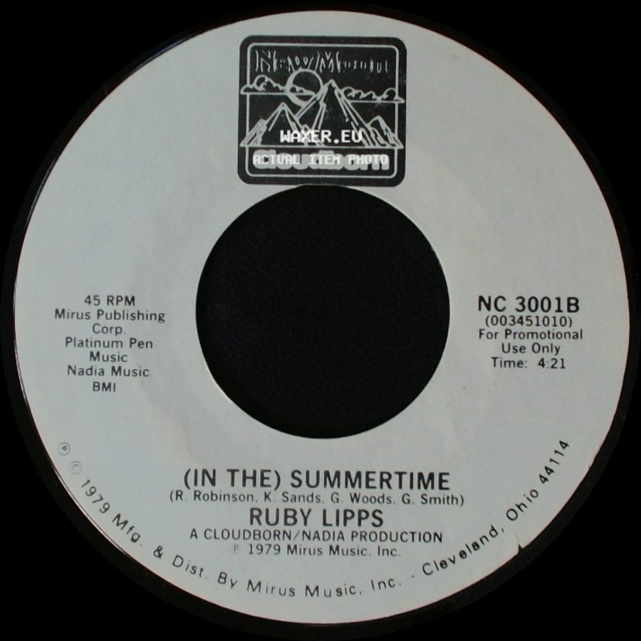Ruby Lipps - (At The) Roller Rink / (In The) Summertime side B