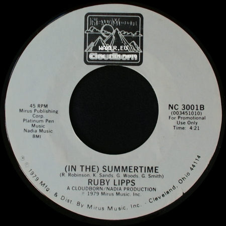 Ruby Lipps - (At The) Roller Rink / (In The) Summertime side B
