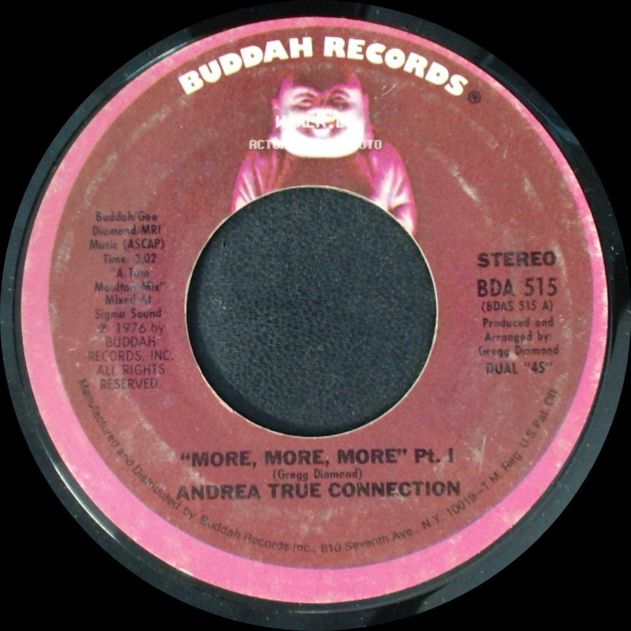 Andrea True Connection - More, More, More Pt. I / "More, More, More" Pt. Ii side A