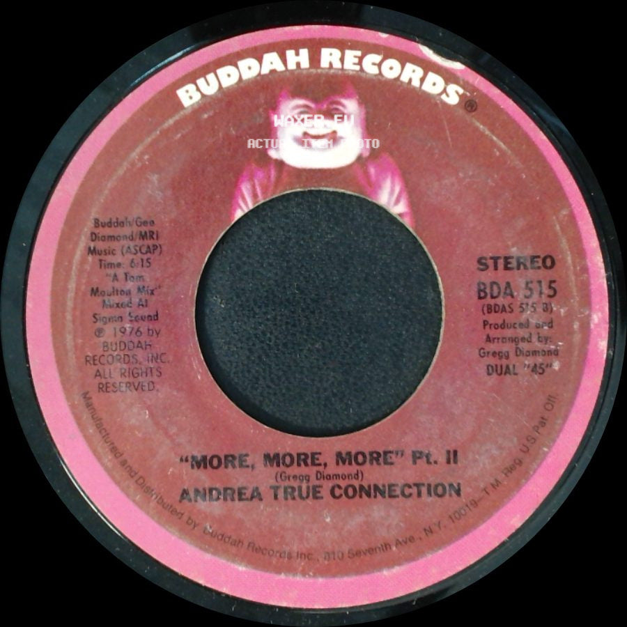 Andrea True Connection - More, More, More Pt. I / "More, More, More" Pt. Ii side B