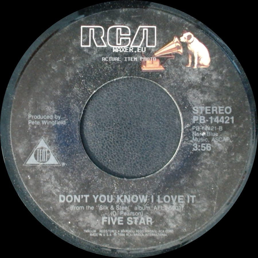 Five Star - Don't You Know I Love It / Can't Wait Another Minute side A