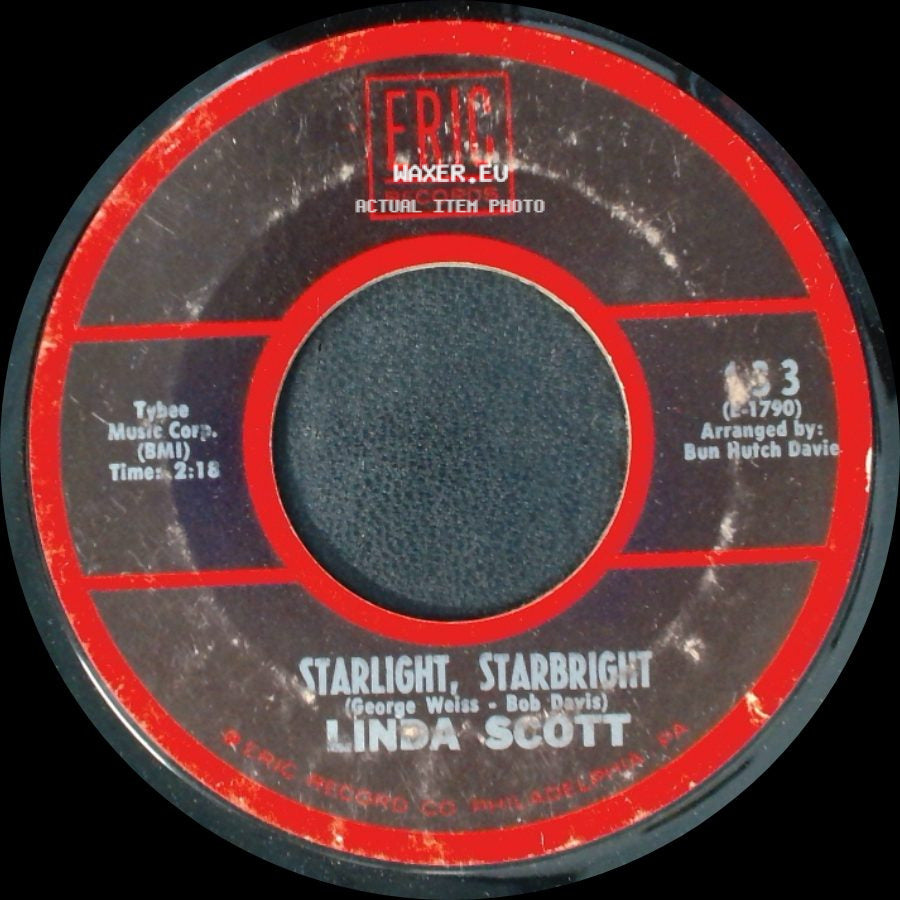 Linda Scott - Don't Bet Money Honey / Starlight, Starbright side B