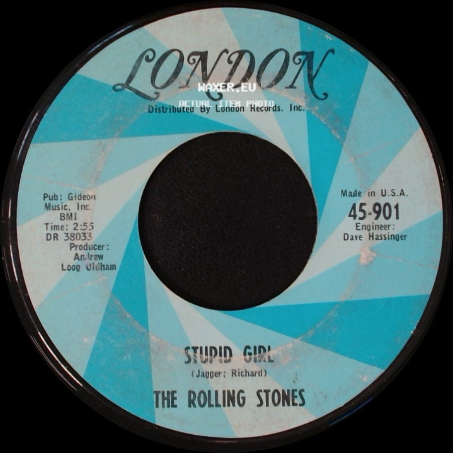 The Rolling Stones - Stupid Girl / Paint It Black side A
