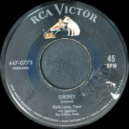 Mario Lanza - Siboney / Valencia side A