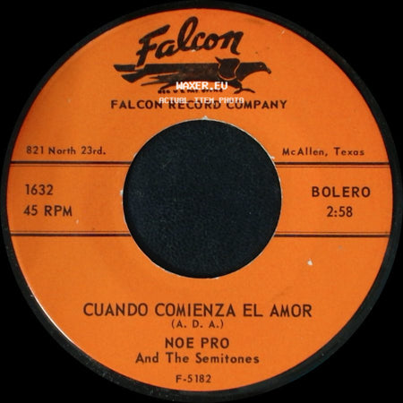 Noe Pro And The Semitones - Sin Verte / Cuando Comienza El Amor side B