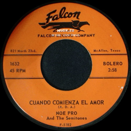 Noe Pro And The Semitones - Sin Verte / Cuando Comienza El Amor side B