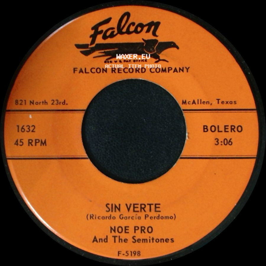 Noe Pro And The Semitones - Cuando Comienza El Amor (A. D. A.) / Sin Verte side B