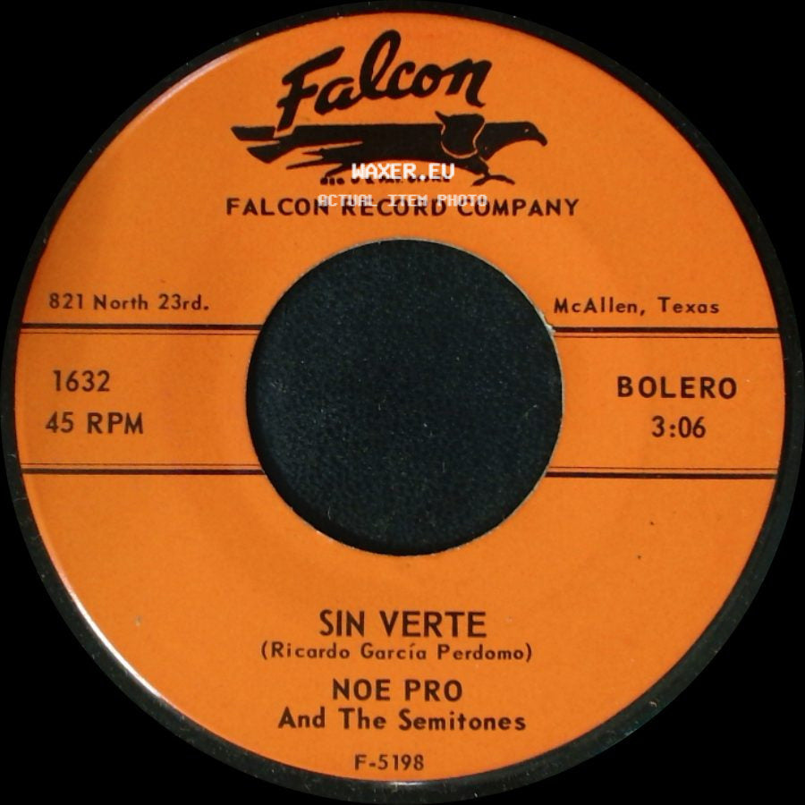 Noe Pro And The Semitones - Cuando Comienza El Amor / Sin Verte side B