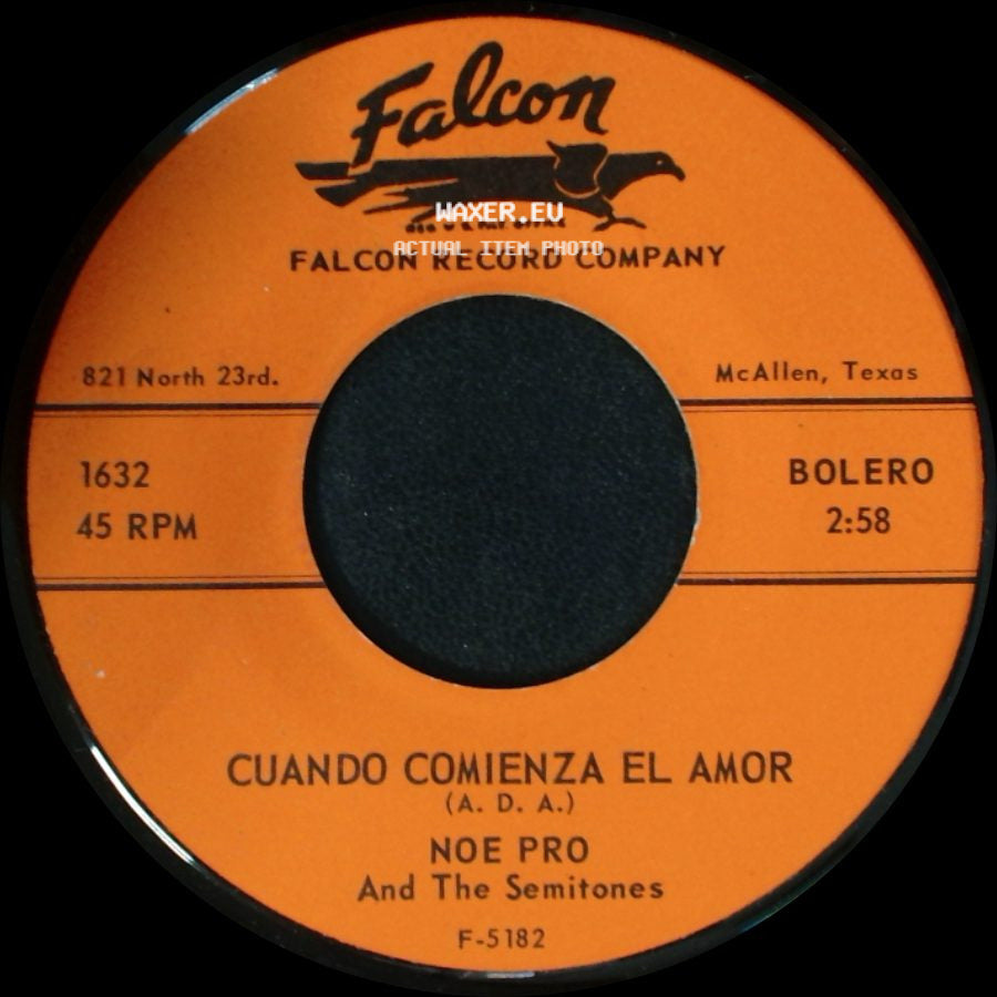 Noe Pro And The Semitones - Sin Verte / Cuando Comienza El Amor side B