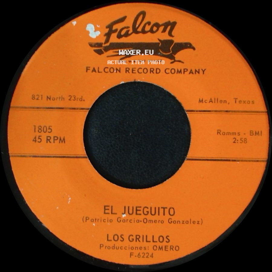 Los Grillos - El Jueguito / Solitario - Oh Lonesome Me side A